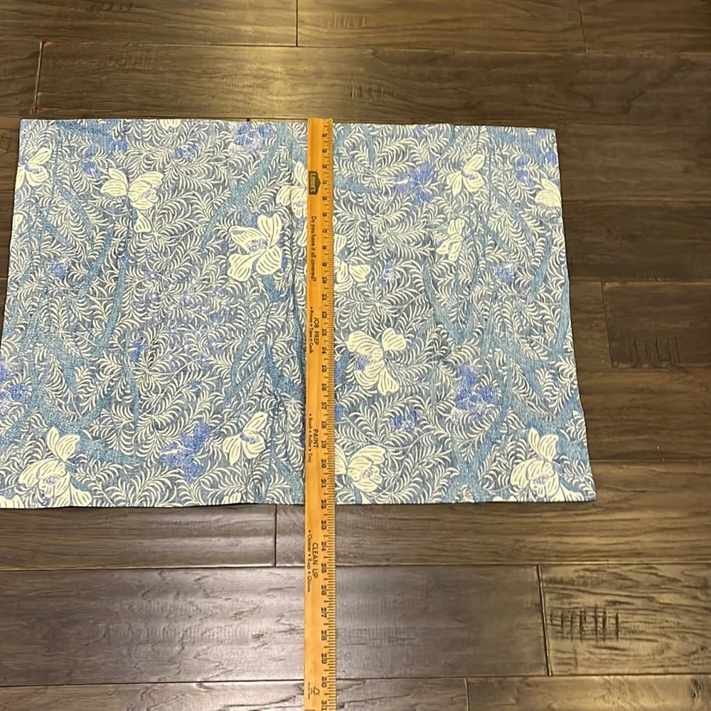 Ralph Lauren Indigo Floral Standard Pillow Sham X 1 new blue fits 20”x28”